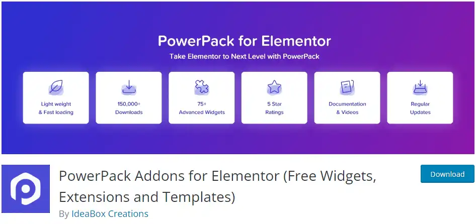 PowerPack Elements for Elementor