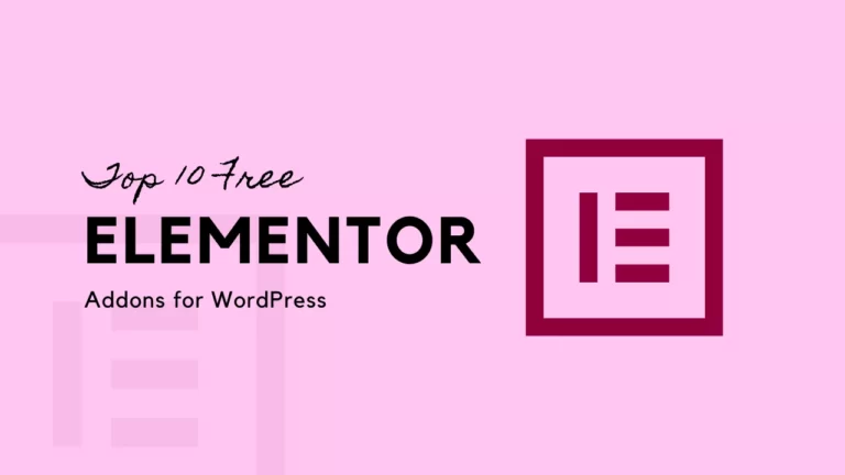 10 Free Elementor Addons for WordPress